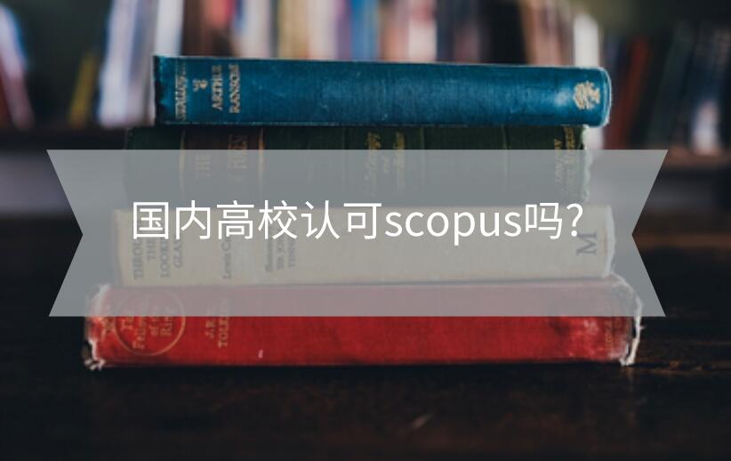 国内高校认可scopus吗?